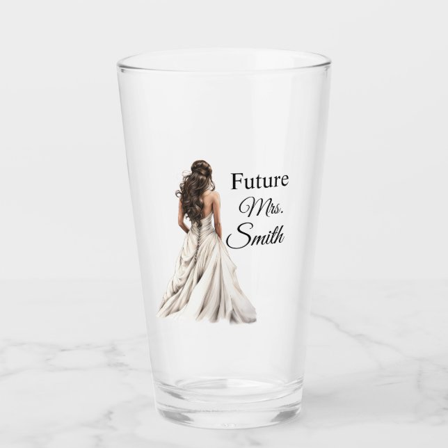 Copo De Pint Future Mrs. Bride Glass  (Frente)