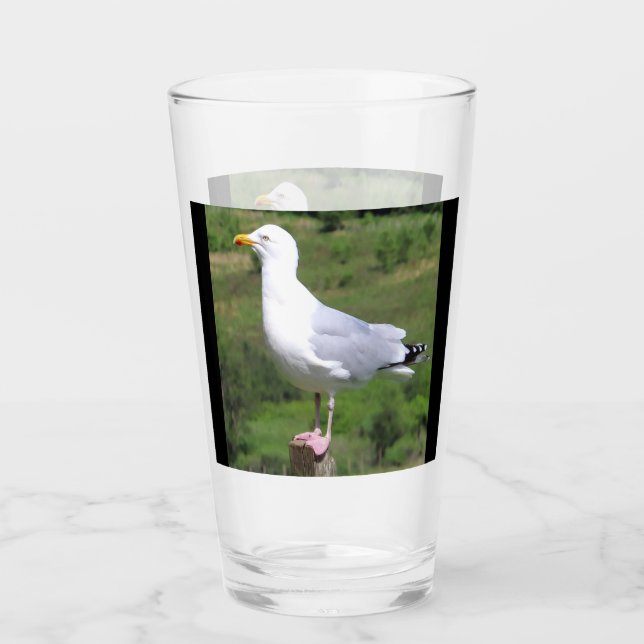 Copo De Pint Gaivota em Pé (Frente)