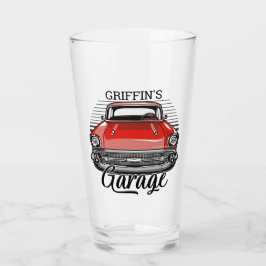 Copo De Pint Garagem de Automóveis Clássicos Retroativos do NOM
