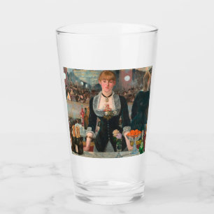 Copo De Pint Garçom Mal-humorado Parisiense Manet Um Bar no Fol