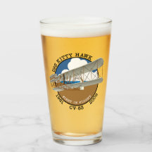 GATINHO USS HAWK CV-63 TUMBLER 1961-2009