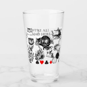 Copo De Pint Gato de Cheshire clássico alice no país das maravi