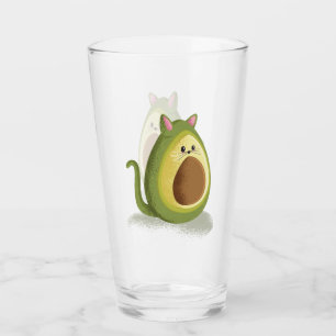 Copo De Pint Gato Engraçado Avocado Bonito Adolescente Present