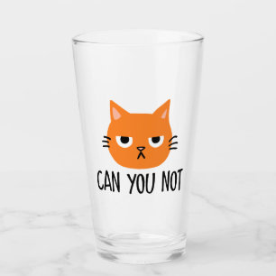 Copo De Pint Gato irritado não pode ser engraçado?