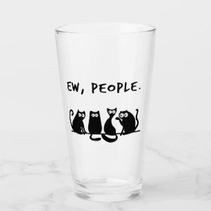 Copo De Pint Gente nojenta gatos pretos engraçadinhos