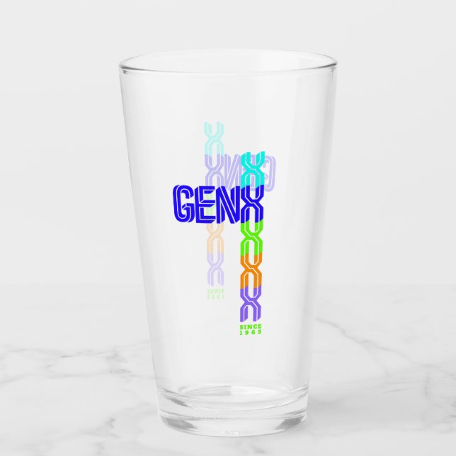 Copo De Pint Geração X (Frente)