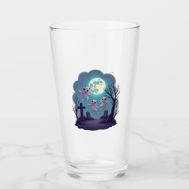 Copo De Pint Ghost Cat Parade (Frente)