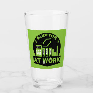Copo De Pint Gift de Auditor Certificado Funny