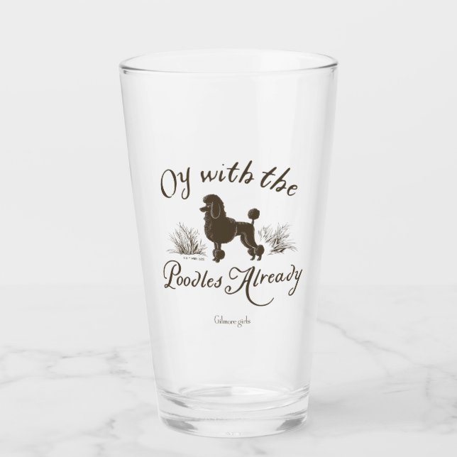 Copo De Pint Gilmore Girls | Oy Com os PoodlesDesign (Frente)