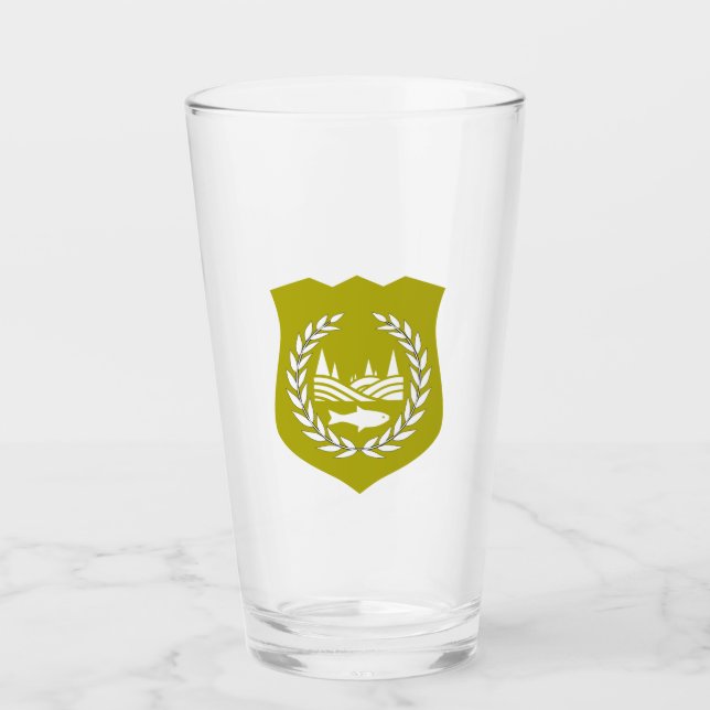 Copo De Pint Giradan Flag - Glass Tumbler (Frente)