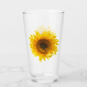 Copo De Pint girassol amarelo