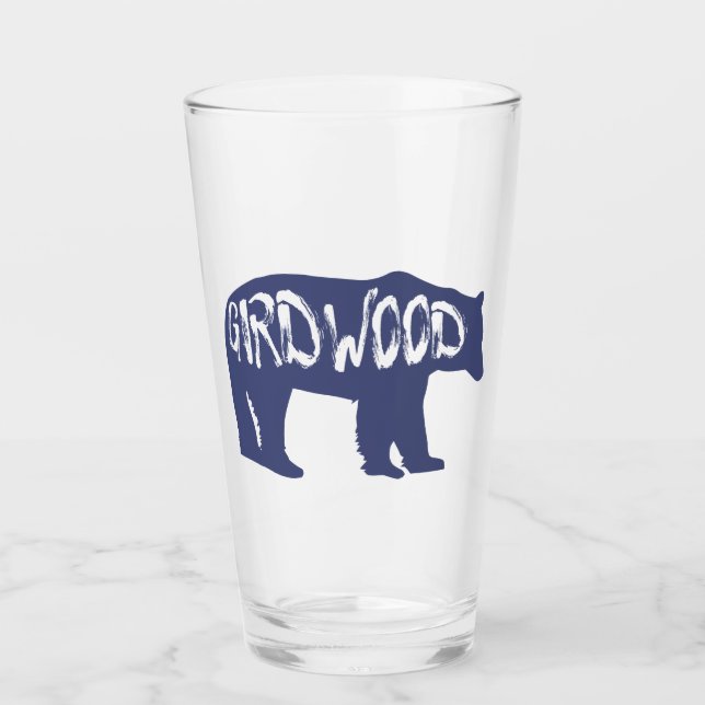 Copo De Pint Girdwood Alaska Bear (Frente)