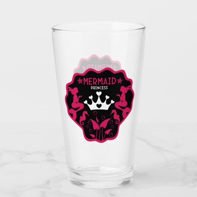 Copo De Pint Girl Mermaid Princess (Frente)