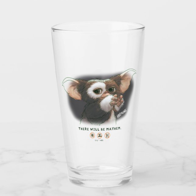 Copo De Pint Gizmo There Will Be Mayhem (Frente)