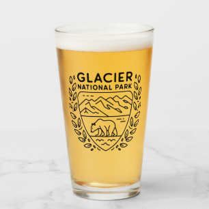 Copo De Pint Glaciar National Park Bear Emblem
