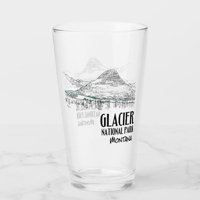 Copo De Pint Glacier National Park Hidden Lake Montana (Frente)