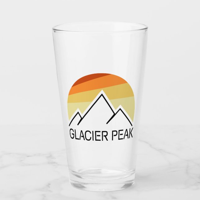 Copo De Pint Glacier Peak Washington Retro (Frente)