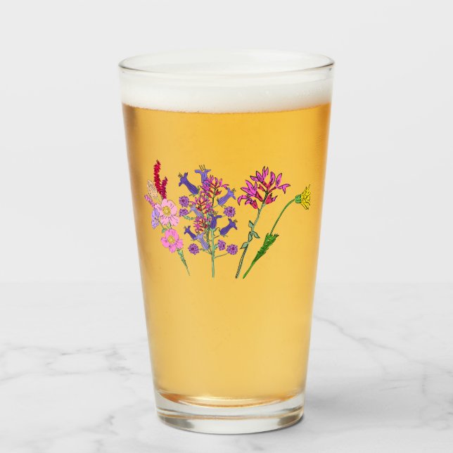 Copo De Pint Glass Cup (Frente (Preenchido))