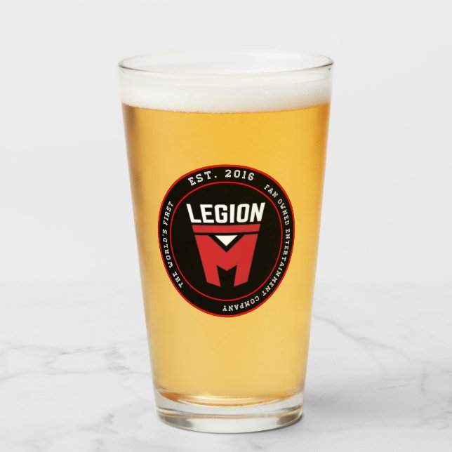 Copo De Pint Glassware Legião M (Frente (Preenchido))