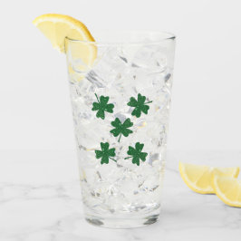 Copo De Pint Glitter Quatro Folhas de Folha