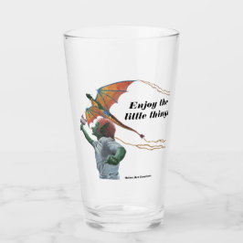 Copo De Pint Goblin Dragão Voador Kite Fantasy Bebendo Glass