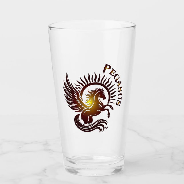 Copo De Pint Gold Pegasus2 Drinkware (Frente)