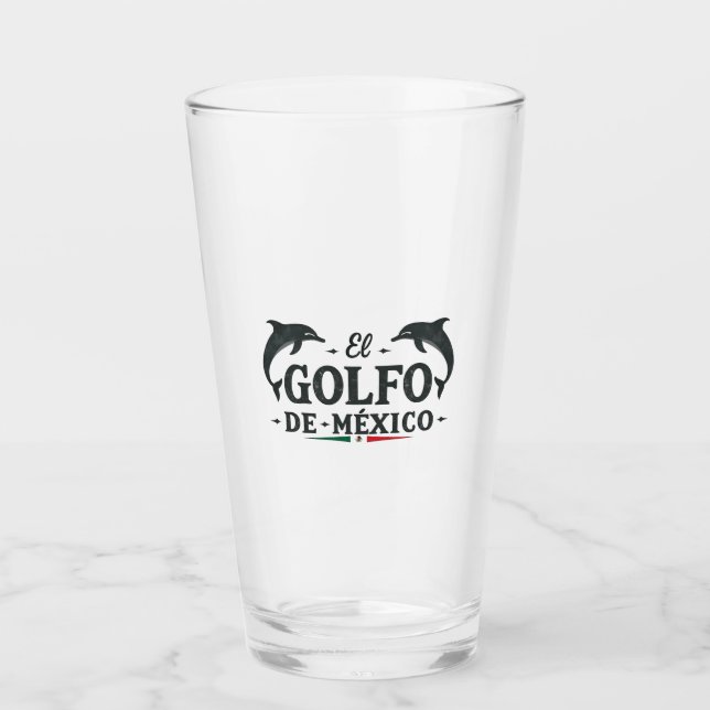 Copo De Pint Golfo Americano do México (Frente)