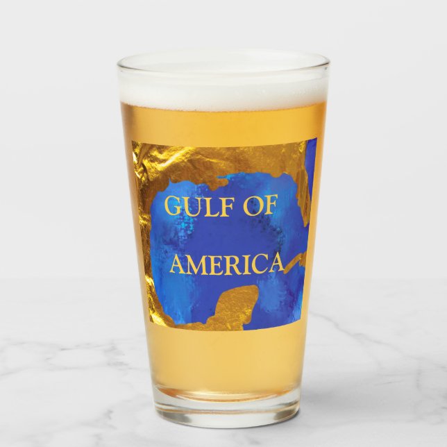 Copo De Pint Golfo da América (Frente (Preenchido))