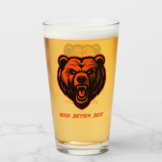 Copo De Pint Good Better Best Never Let It Rest (Frente (Preenchido))