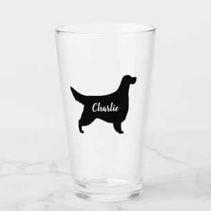 Copo De Pint Gordon Setter Silhouette Personalised Dog Lover's