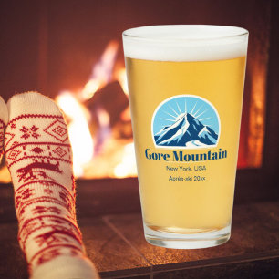 Copo De Pint Gore Mountain, Nova Iorque, NY - cerveja de estânc