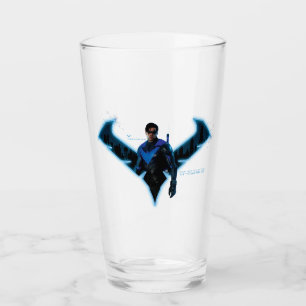 Copo De Pint Gotham Knights Nightwing in Logo