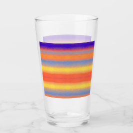 Copo De Pint Gradiente de Pincelada Arco-íris