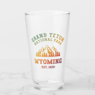 Copo De Pint Gradiente Grand Teton National Park Wyoming EUA