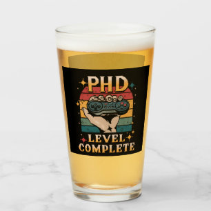 Copo De Pint Graduação de Nível PhD Doutorado Jogos
