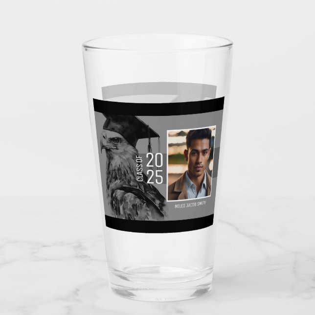 Copo De Pint Graduação Única - Dois Vidros de Bebendo Fotográfi (Frente)