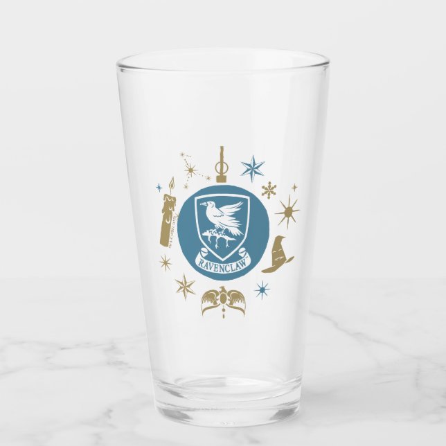Copo De Pint Gráfico Bauble de Feriado RAVENCLAW™ (Frente)