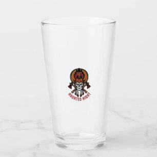 Copo De Pint Gráficos de Gravura de Guerreiro de Halloween Vint