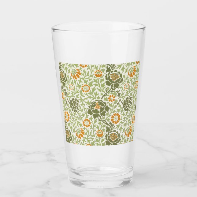 Copo De Pint Grafton Pattern (por William Morris) (Frente)