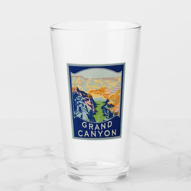 Copo De Pint Grand Canyon - Vidro de pinta (Frente)