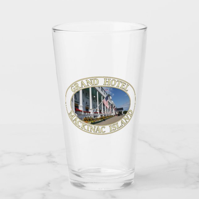 Copo De Pint Grand Hotel em Mackinac Island, Michigan (Frente)