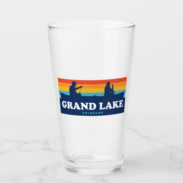 Copo De Pint Grand Lake Colorado Canoe (Frente)