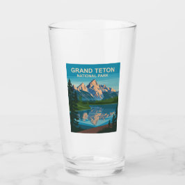 Copo De Pint Grand Teton National Park Landscape Viagem Art