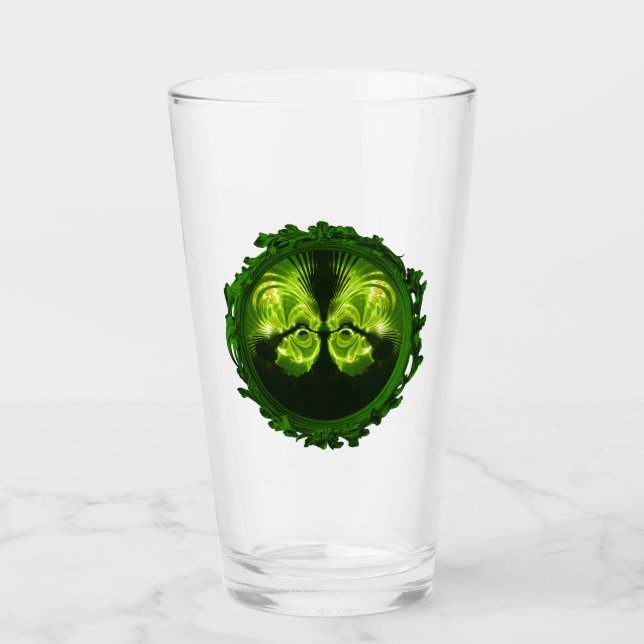Copo De Pint Green Temple (Frente)