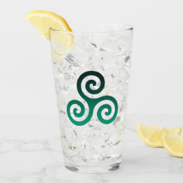 Copo De Pint Green Triskele