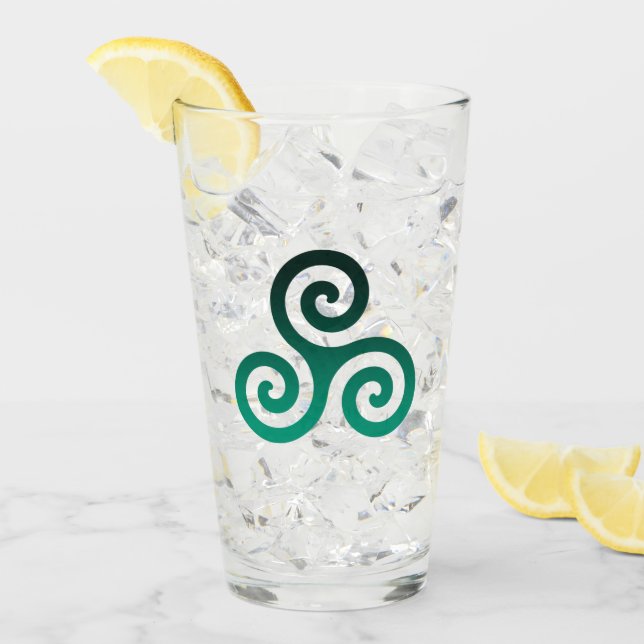 Copo De Pint Green Triskele (Gelo frontal)