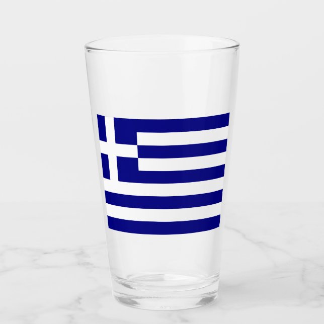 Copo De Pint Grego Flag Tumbler - Orgulho e Patriótico (Frente)