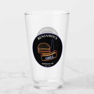 Copo De Pint Grelha de quintal com ursos quentes