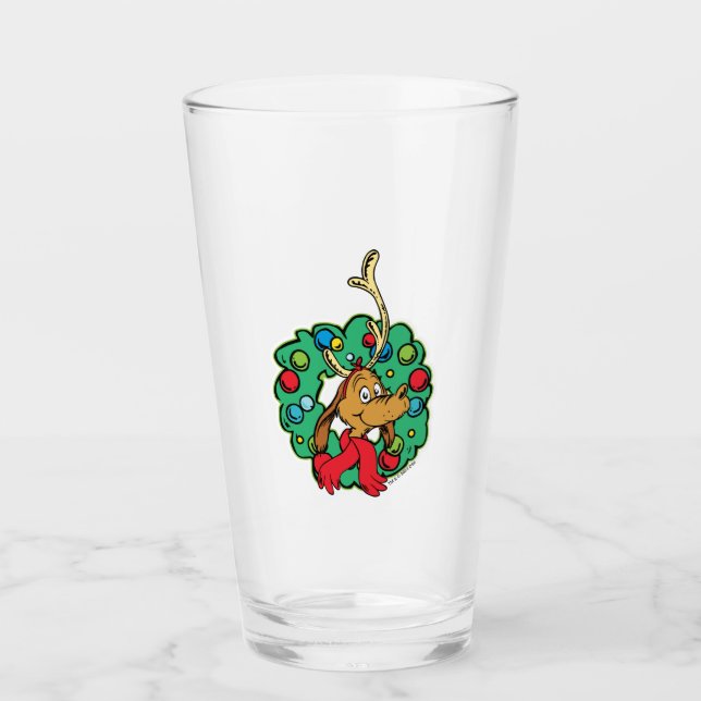 Copo De Pint Grinch | Coroa de Natal Max (Frente)