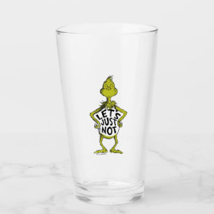 Copo De Pint Grinch Mal-Humorado Divertido Vamos Apenas Não C
